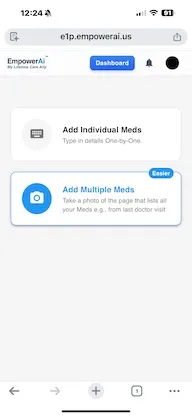 AI scanning prescriptions